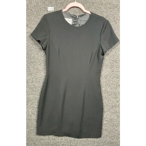 Lena Gabrielle Dresses & Skirts - Lena Gabrielle New York Black Short Sleeve Lined Mini Dress A-Line Womens 8